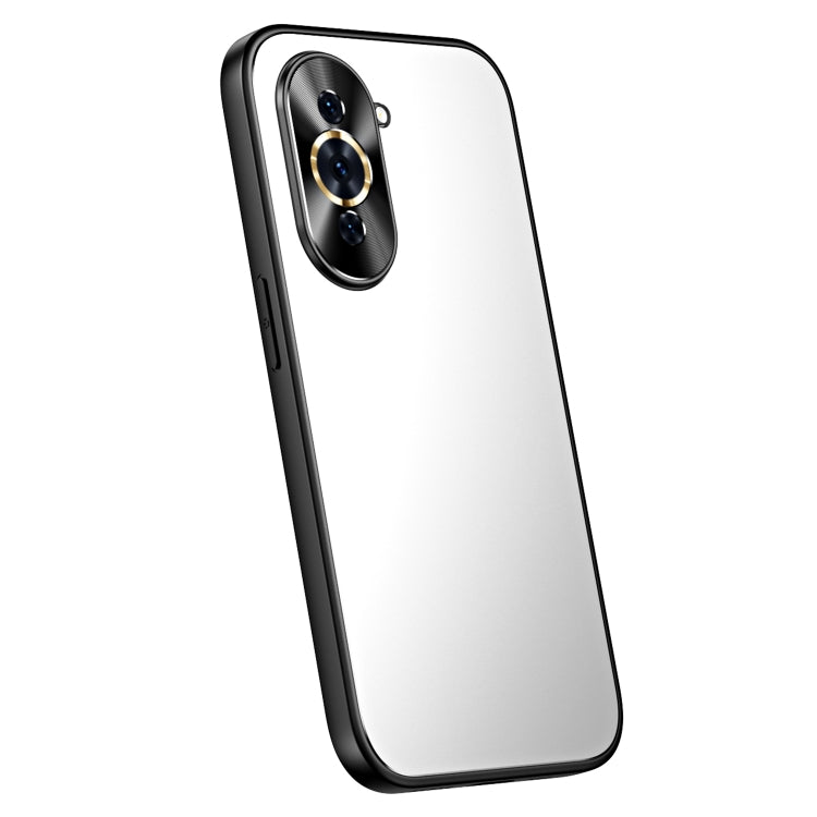 For Huawei nova 10 Pro R-JUST RJ-61 Electroplating Frosted TPU + PC Phone Case(Silver) - Huawei Cases by R-JUST | Online Shopping South Africa | PMC TechLife