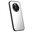 For Huawei Mate 50 Pro R-JUST RJ-61 Electroplating Frosted TPU + PC Phone Case(Silver) - Huawei Cases by R-JUST | Online Shopping South Africa | PMC TechLife | Buy Now Pay Later Mobicred