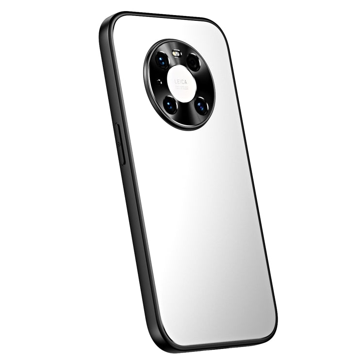 For Huawei Mate 40 Pro R-JUST RJ-61 Electroplating Frosted TPU + PC Phone Case(Silver) - free shipping - PMC TechLife - Order now!