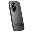 For Huawei nova 12 Pro R-JUST RJ-61 Electroplating Frosted TPU + PC Phone Case with Holder(Grey) - Huawei Cases by R-JUST | Online Shopping South Africa | PMC TechLife | Buy Now Pay Later Mobicred