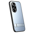 For Huawei nova 12 Pro R-JUST RJ-61 Electroplating Frosted TPU + PC Phone Case with Holder(Blue) - free shipping - PMC TechLife - Order now!