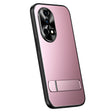 For Huawei nova 12 R-JUST RJ-61 Electroplating Frosted TPU + PC Phone Case with Holder(Pink) - free shipping - PMC TechLife - Order now!