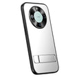 For Huawei Mate 60 R-JUST RJ-61 Electroplating Frosted TPU + PC Phone Case with Holder(Silver) - Huawei Cases by R-JUST | Online Shopping South Africa | PMC TechLife | Buy Now Pay Later Mobicred