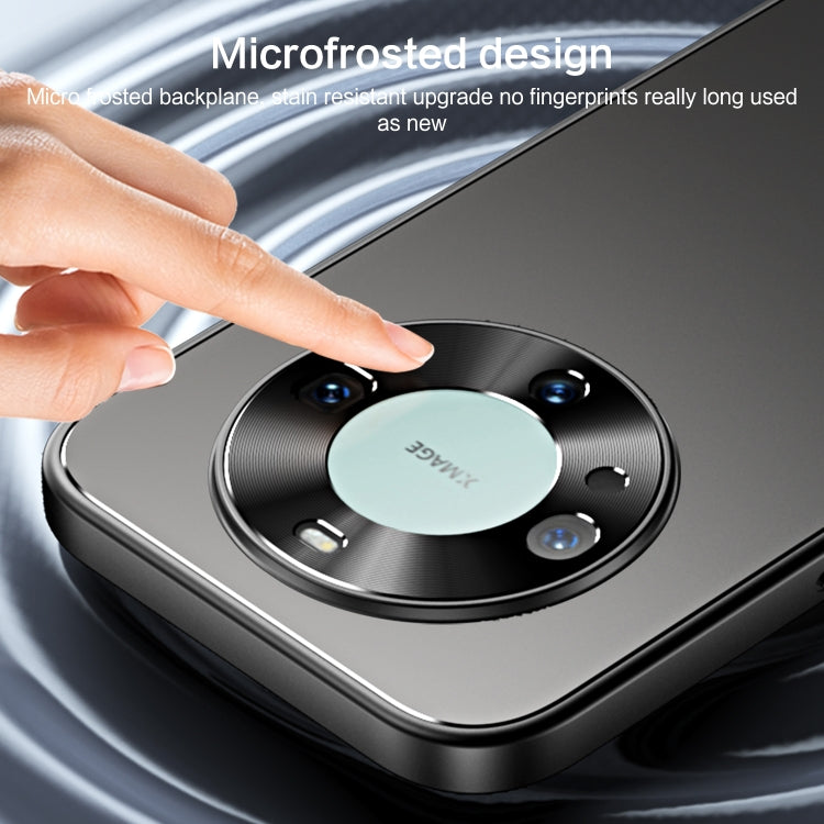 For Huawei Mate 60 R-JUST RJ-61 Electroplating Frosted TPU + PC Phone Case with Holder(Pink) - Huawei Cases by R-JUST | Online Shopping South Africa | PMC TechLife | Buy Now Pay Later Mobicred