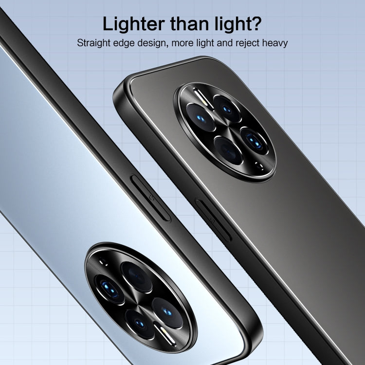 For Huawei Mate 50 R-JUST RJ-61 Electroplating Frosted TPU + PC Phone Case with Holder(Pink) - Huawei Cases by R-JUST | Online Shopping South Africa | PMC TechLife | Buy Now Pay Later Mobicred