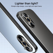 For Huawei nova 10 R-JUST RJ-61 Electroplating Frosted TPU + PC Phone Case with Holder(Silver)