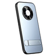 For Huawei Mate 40 Pro R-JUST RJ-61 Electroplating Frosted TPU + PC Phone Case with Holder(Blue) - Huawei Cases by R-JUST | Online Shopping South Africa | PMC TechLife