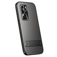 For Huawei P40 R-JUST RJ-61 Electroplating Frosted TPU + PC Phone Case with Holder(Grey) - Huawei Cases by R-JUST | Online Shopping South Africa | PMC TechLife
