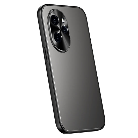 For Honor 100 Pro R-JUST RJ-61 Electroplating Frosted TPU + PC Phone Case(Grey) - Honor Cases by R-JUST | Online Shopping South Africa | PMC Jewellery | Buy Now Pay Later Mobicred