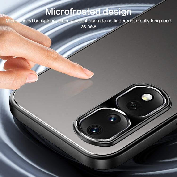 For Honor 80 Pro R-JUST RJ-61 Electroplating Frosted TPU + PC Phone Case(Grey) - free shipping - PMC TechLife - Order now!