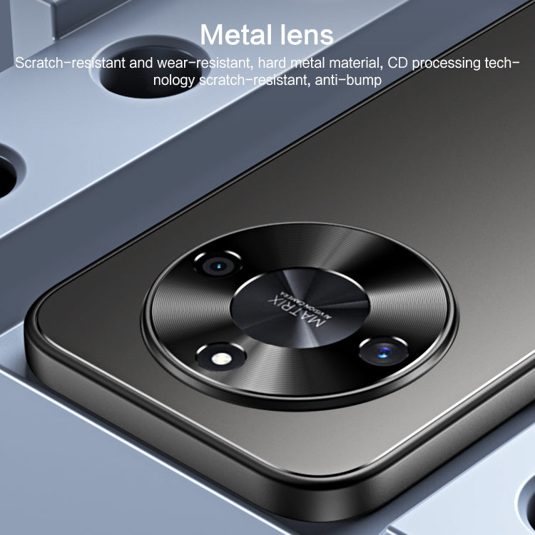 For Honor X50 R-JUST RJ-61 Electroplating Frosted TPU + PC Phone Case(Pink) - Honor Cases by R-JUST | Online Shopping South Africa | PMC TechLife