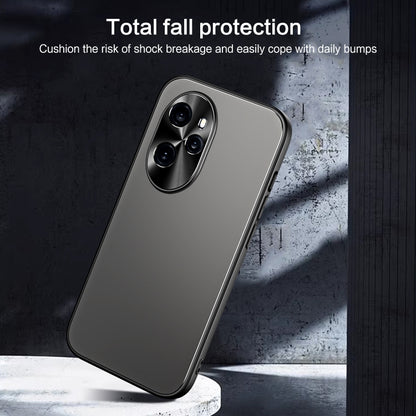 For Honor 100 Pro R-JUST RJ-61 Electroplating Frosted TPU + PC Phone Case with Holder(Pink) - Honor Cases by R-JUST | Online Shopping South Africa | PMC Jewellery | Buy Now Pay Later Mobicred