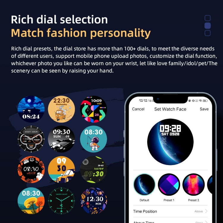 LOKMAT ATTACK Pro 1.32 inch BT5.1 Smart Sport Watch, Support Bluetooth Call / Sleep / Blood Oxygen / Heart Rate / Blood Pressure Health Monitor(Black) - free shipping - PMC TechLife - Order now!