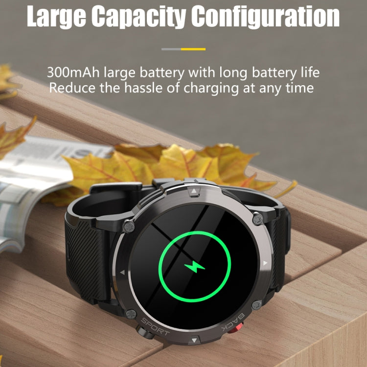 LEMFO LF26MAX 1.32 inch HD Round Screen Smart Watch Supports Bluetooth Calls(Black) - free shipping - PMC TechLife - Order now!