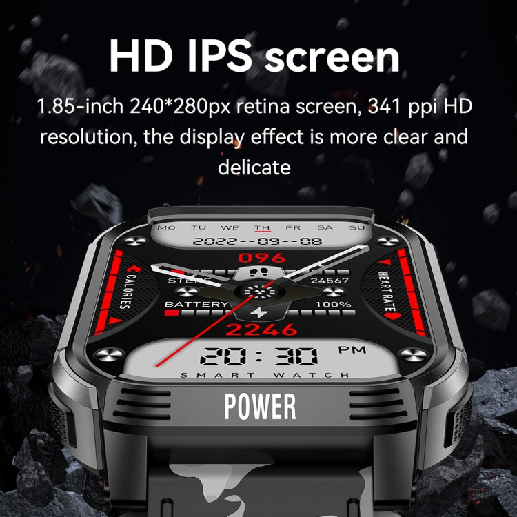 LEMFO LT08 1.85 inch TFT Screen Smart Watch Supports Bluetooth Calls(Blue Black) - free shipping - PMC TechLife - Order now!