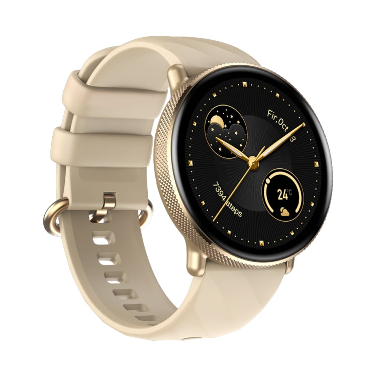 Zeblaze GTR 3 Pro 1.43 inch Screen Voice Calling Smart Watch, Support Heart Rate / Blood Pressure / Blood Oxygen(Gold) - free shipping - PMC Jewellery - Order now!
