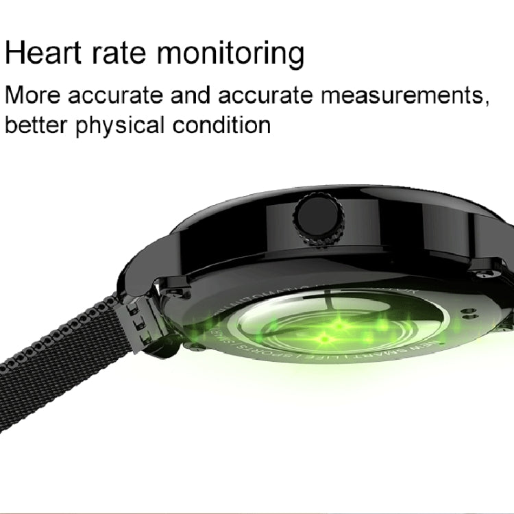 LEMFO LF35 1.43 inch AMOLED Round Screen Silicone Strap Smart Watch Supports Blood Oxygen Detection(Gold)