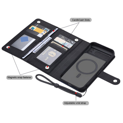 For Google Pixel 8 Pro ViLi GHA Series Shockproof MagSafe RFID Leather Attraction Horizontal Flip Phone Case(Black) - free shipping - PMC Jewellery - Order now!