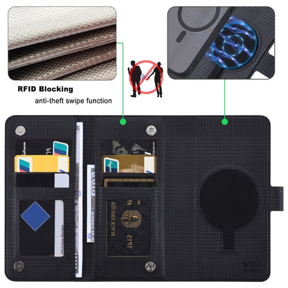 For Google Pixel 8 Pro ViLi GHA Series Shockproof MagSafe RFID Leather Attraction Horizontal Flip Phone Case(Black) - free shipping - PMC Jewellery - Order now!