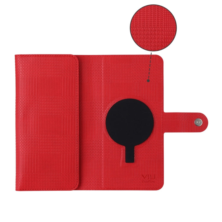 For Google Pixel 8 Pro ViLi GHA Series Shockproof MagSafe RFID Leather Attraction Horizontal Flip Phone Case(Red) - free shipping - PMC Jewellery - Order now!