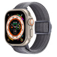 For Apple Watch Ultra 2 49mm Carbon Fiber Texture Snap Buckle Nylon Watch Band(Gradient Grey) - free shipping - PMC TechLife - Order now!