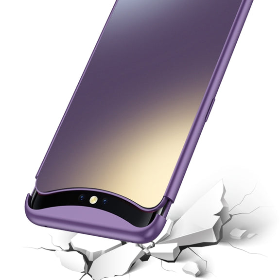 For OPPO Find X GKK AG Craft Skin Feel Magnetic Combination Full Coverage Phone Case(Green)