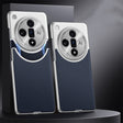 For OPPO Find X7 GKK Mortise-Tenon Connection Contrast Color Leather Shockproof Phone Case(Blue) - OPPO Cases by GKK | Online Shopping South Africa | PMC Jewellery | Buy Now Pay Later Mobicred