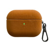 For AirPods Pro Suede Earphone Protective Case(Brown) - For AirPods Pro by PMC Jewellery | Online Shopping South Africa | PMC Jewellery | Buy Now Pay Later Mobicred