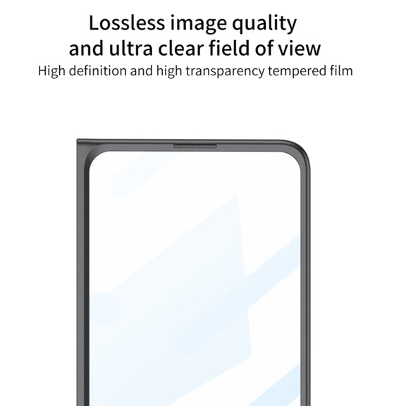 For Samsung Galaxy Z Fold4 5G GKK Integrated Blade Ultra-thin Full Coverage Phone Case(Grey)