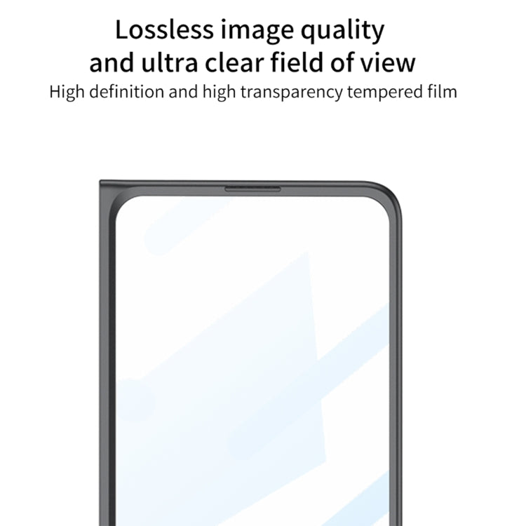 For Samsung Galaxy Z Fold4 5G GKK Integrated Blade Ultra-thin Full Coverage Phone Case(Grey)