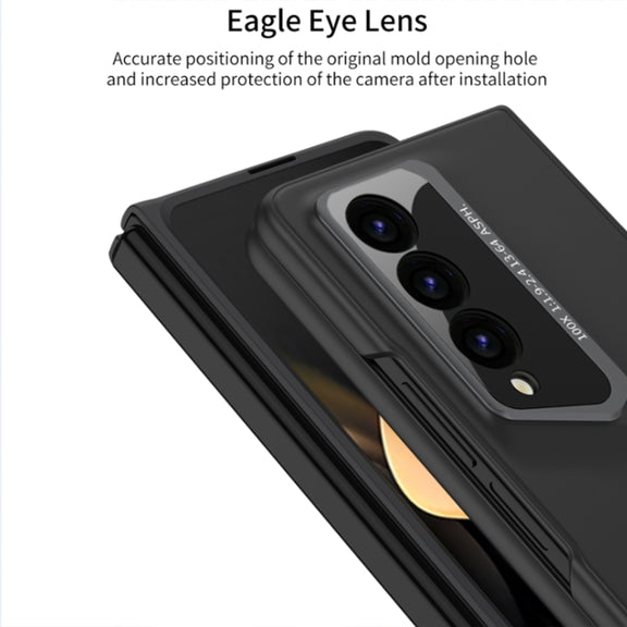 For Samsung Galaxy Z Fold4 5G GKK Integrated Blade Ultra-thin Full Coverage Phone Case(Black)