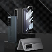 For Samsung Galaxy Z Fold5 5G GKK Integrated Blade Ultra-thin Full Coverage Phone Case(Grey)