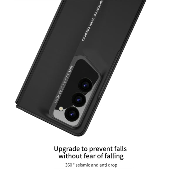 For Samsung Galaxy Z Fold5 5G GKK Integrated Blade Ultra-thin Full Coverage Phone Case(Grey)