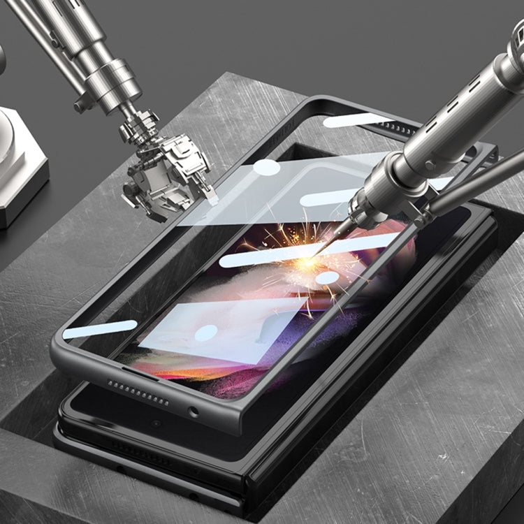 For Samsung Galaxy Z Fold3 GKK Integrated Blade Ultra-thin Full Coverage Phone Case(Grey) - free shipping - PMC Jewellery - Order now!