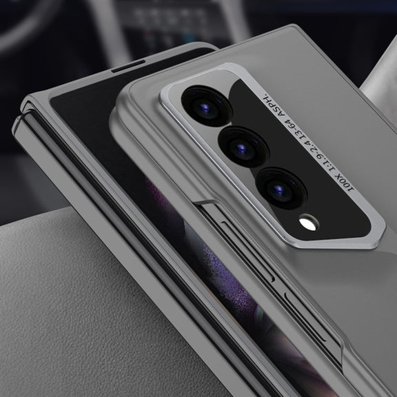 For Samsung Galaxy Z Fold3 GKK Integrated Blade Ultra-thin Full Coverage Phone Case(Grey)