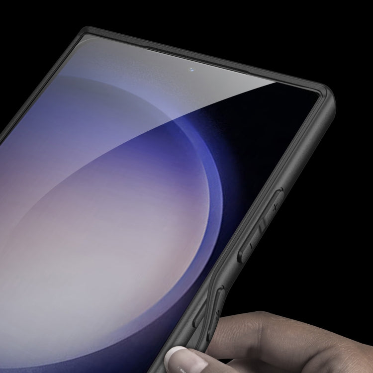 For Samsung Galaxy S23 Ultra 5G GKK AG Craft Skin Feel Full Coverage Phone Case(Purple)