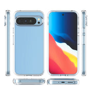 For Google Pixel 9 Terminator Style Shockproof Phone Case(Transparent)