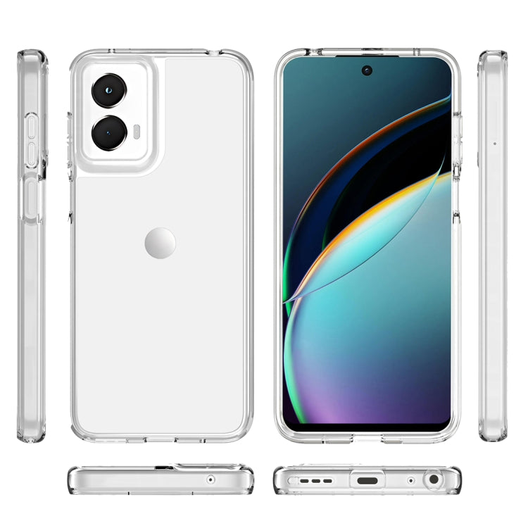 For Motorola Moto G 5G 2024 Terminator Style Shockproof Phone Case(Transparent) - free shipping - PMC Jewellery - Order now!