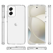 For Motorola Moto G Power 5G 2024 Terminator Style Shockproof Phone Case(Transparent)