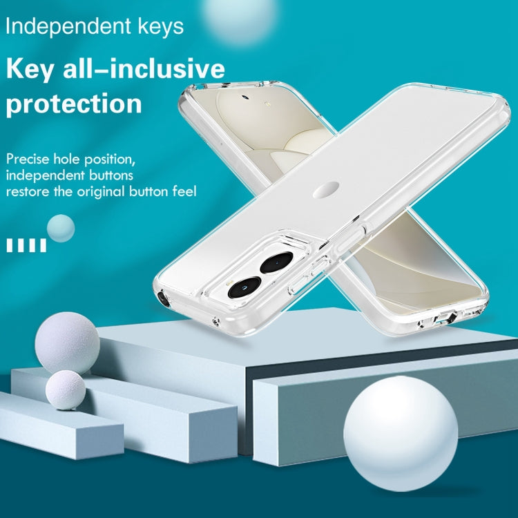 For Motorola Moto G Power 5G 2024 Terminator Style Shockproof Phone Case(Transparent) - Motorola Cases by PMC Jewellery | Online Shopping South Africa | PMC Jewellery | Buy Now Pay Later Mobicred