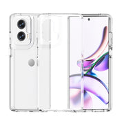 For Motorola Moto G Stylus 5G 2024 Terminator Style Shockproof Phone Case(Transparent)