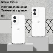 For Motorola Moto G Stylus 5G 2024 Terminator Style Shockproof Phone Case(Transparent)