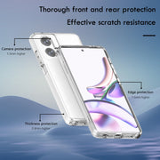 For Motorola Moto G Stylus 5G 2024 Terminator Style Shockproof Phone Case(Transparent)