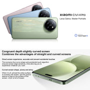 Xiaomi Civi 4 Pro, 12GB+512GB,  6.55 inch Xiaomi HyperOS Snapdragon 8s Gen 3 Octa Core 4nm up to 3.0GHz, NFC, Network: 5G(Green)