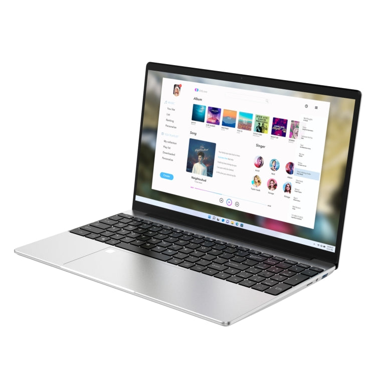 GXMO F152G 15.6 inch Laptop, 16GB+512GB, Windows 11 Intel Alder Lake N95 Quad Core, Support Fingerprint Unlock(Silver) - free shipping - PMC Jewellery - Order now!