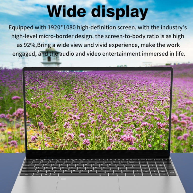 GXMO F152G 15.6 inch Laptop, 16GB+512GB, Windows 11 Intel Alder Lake N95 Quad Core, Support Fingerprint Unlock(Silver) - free shipping - PMC Jewellery - Order now!