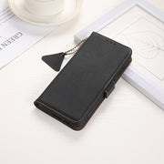 For OnePlus Ace 3V Side-Magnetic TJ Genuine Leather RFID Phone Case(Black)