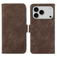 For iPhone 17 Pro ABEEL Frosted Magnetic RFID Leather Phone Case(Brown) - free shipping - PMc TechLife - Order now!