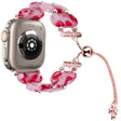 For Apple Watch Ultra 2 49mm Resin Retractable Chain Watch Band(Rose Red) - free shipping - PMC TechLife - Order now!