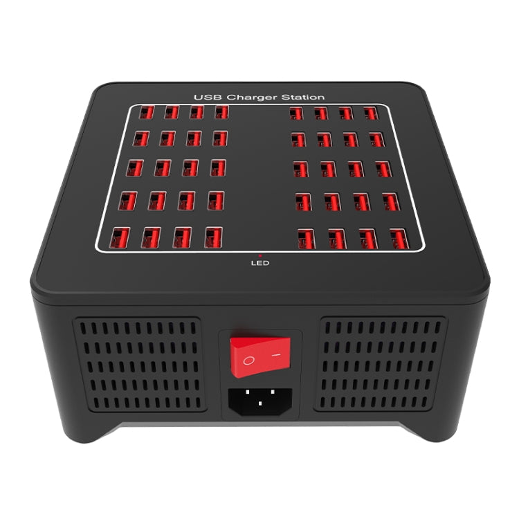 YFY-A76 200W 40 Ports USB Smart Charging Station(US Plug) - Multifunction Charger by PMC Jewellery | Online Shopping South Africa | PMC Jewellery | Buy Now Pay Later Mobicred